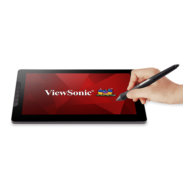 ViewSonic ID1330 13-Inch Pen Display Tablet – Front view with pen
