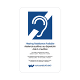 Williams AV FM 557 PRO WAP Dual FM and Wi-Fi Assistive Listening System