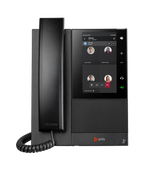Poly CCX 505 Business Media Phone for Microsoft Teams and PoE-enabled GSA/TAA Poly Voice Poly