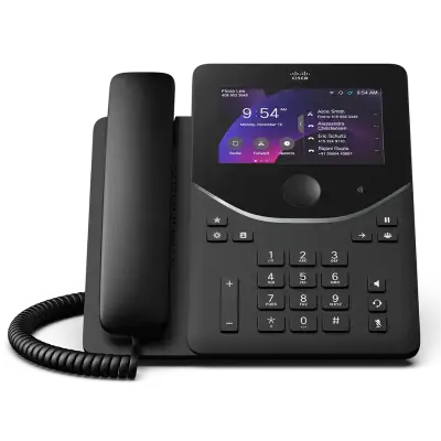 Cisco Desk Phone 9871, Carbon Black
