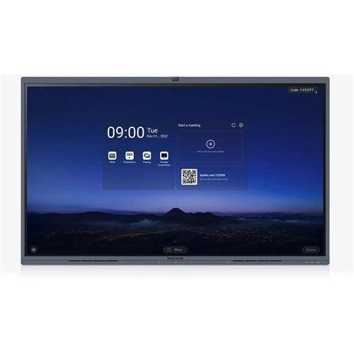 Maxhub C5530 55" All-in-one Conference IFP, 4K Flat Panel UHD Display, Camera, Spkrs
