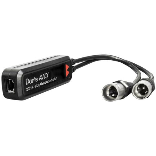 Listen Tech LA-466 Dante 2 Channel Output XLR Adapter