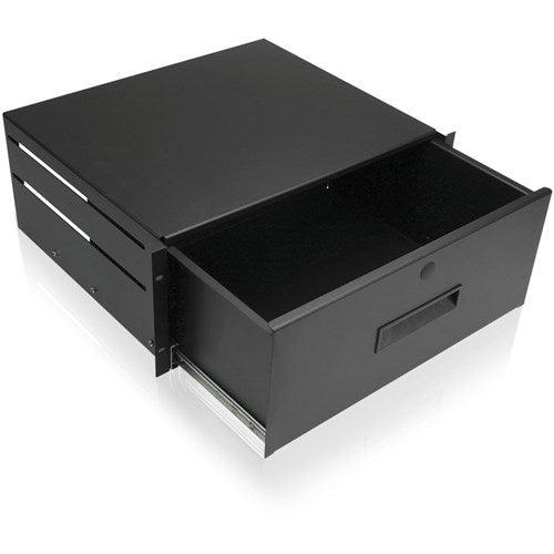 Atlas Sound SD4-14 Storage Drawer - Recessed 4RU w/ 14" Extension