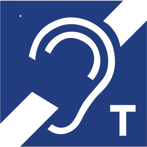 Listen Tech Hearing Loop Sign (large) - GG00001