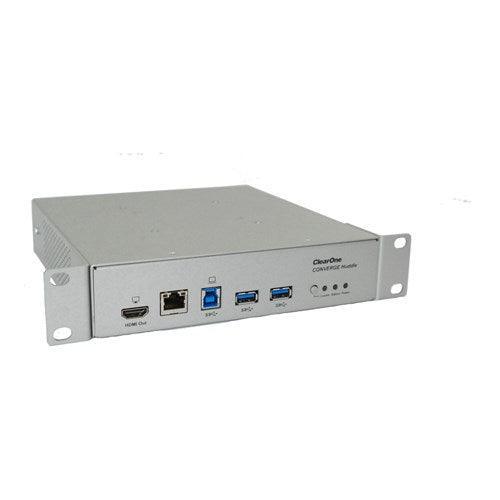 ClearOne 910-3200-701 CONVERGE Huddle AV Conferencing DSP w/AEC, Mic/Line inputs, USB, & More