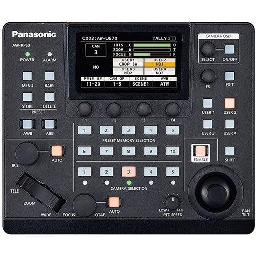 Panasonic AW-RP60GJ5 Compact 3.5" LCD PTZ Controller POE