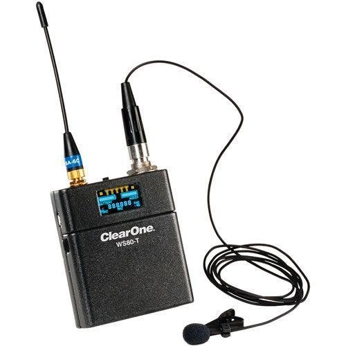 ClearOne 910-6004-040 Lavalier, Cardioid, Black color microphone for Wireless Beltpack Xmittr