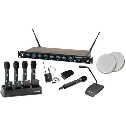 ClearOne 910-6000-804-C-D 8 Channel Wireless Receiver with Dante