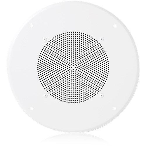 Atlas Sound UHT70C-U51-8 8" In-Ceiling Speaker for Fire Signaling with 5-Watt 70V Transformer and U51-8 Baffle