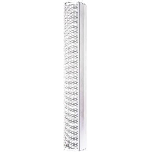 ASHLY IS3.8PW 8 x 3" Passive Dual-Z Focused Directivity Column Speaker (Single, White)