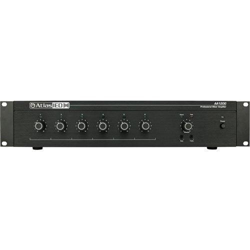 Atlas Sound AA120G 6-INPUT, 120-WATT MIXER AMPLIFIER