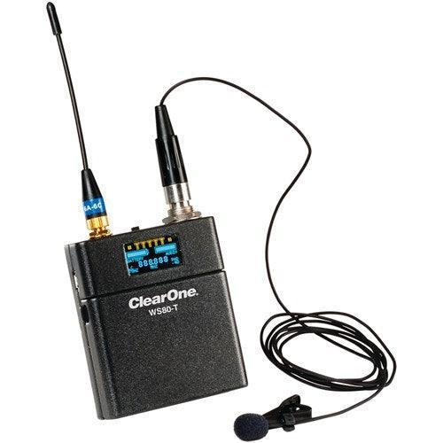 ClearOne 910-6004-010 Lavalier, Omni, Black color microphone for Wireless Beltpack Xmitter