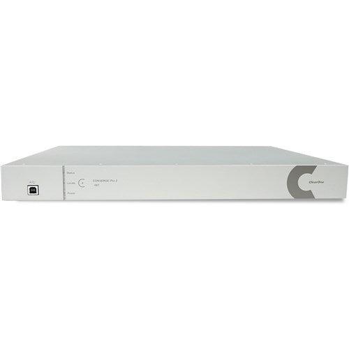 ClearOne 910-3200-008 CONVERGE Pro 2 48VT DSP Mixer with 4 mic/line inputs (AEC), 8 mic/line