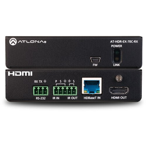 Atlona HDBaseT 4K HDMI Receiver - AT-HDR-EX-70C-RX