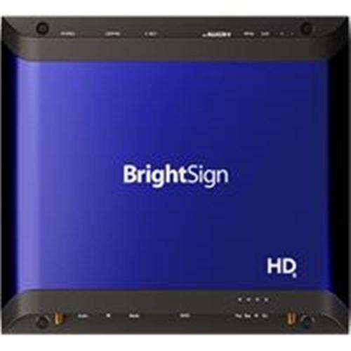 Brightsign HD1025 Built for Interactivity, delivers 4K60p video in HDR, HMTL5, flexible I/