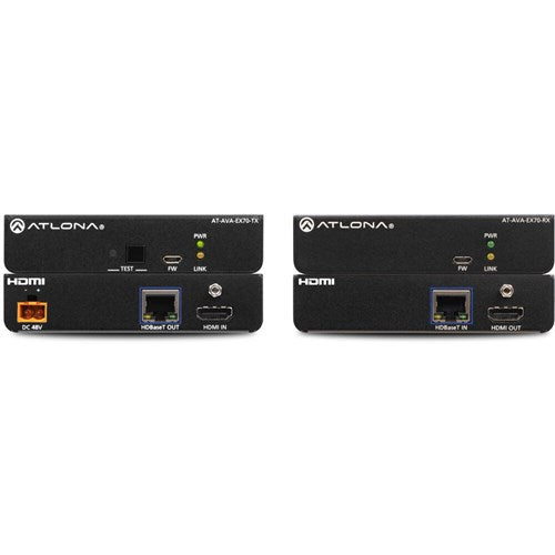 Atlona Avance 4K HDMI Transmitter and Receiver Kit with Remote Power - AT-AVA-EX70-KIT