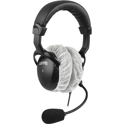 Listen Tech LA-169 Large Sanitary Covers for Stereo Headphones