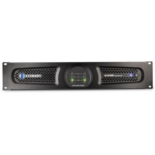 Crown XLC2800 XLC Series Amplifier with DriveCore Technology, 900W per Channel