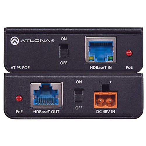 Atlona Power Over Ethernet Mid-Span Power Supply - AT-PS-POE