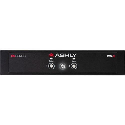 ASHLY FA 125.2 1/2U Power Amplifier 2 x125W @ 4/8 Ohms, 25/70/100V