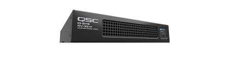 QSC NV-32-H 4K60 4:4:4 Network Video Endpoint for the Q-SYS Ecosystem - NV-32-H