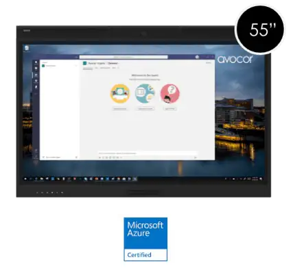 Avocor W Series AVW-5555 55" 4K Interactive Touchscreen Display
