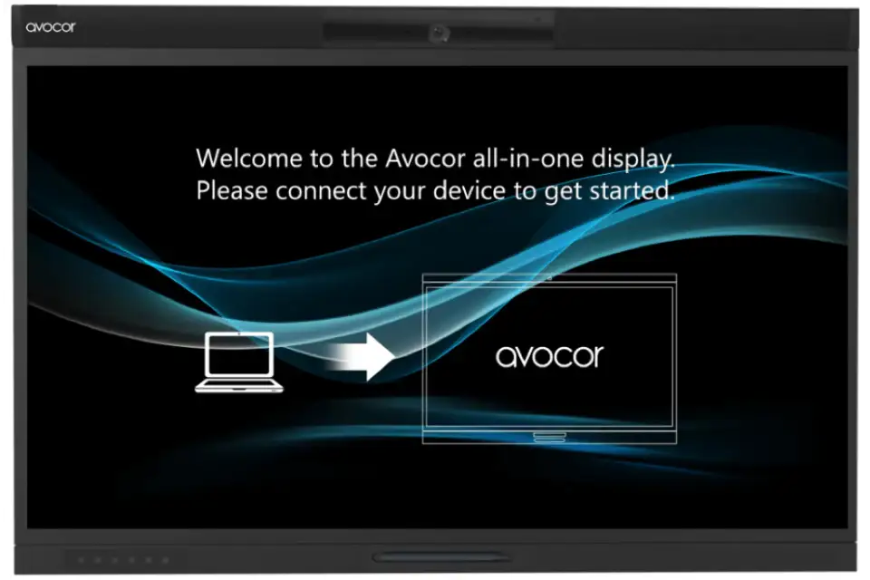 Avocor W Series AVW-5555 55" 4K Interactive Touchscreen Display