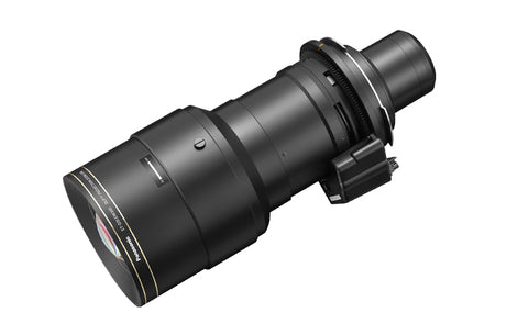 Panasonic ET-D3LEW300 0.770 – .933:1 Zoom lens equipped with stepping motor (for use with all 3DLP projectors excluding the PT-RQ50KU) Projector Lenses Panasonic