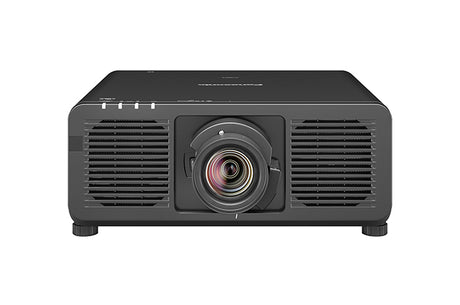 Panasonic PT-REQ15LBUG 15,000 Lumens, Laser, 4K (3840 x 2400) Resolution with Quad Pixel Drive, Filter-Free, Lens Not Included, Black, No NFC Projectors Panasonic