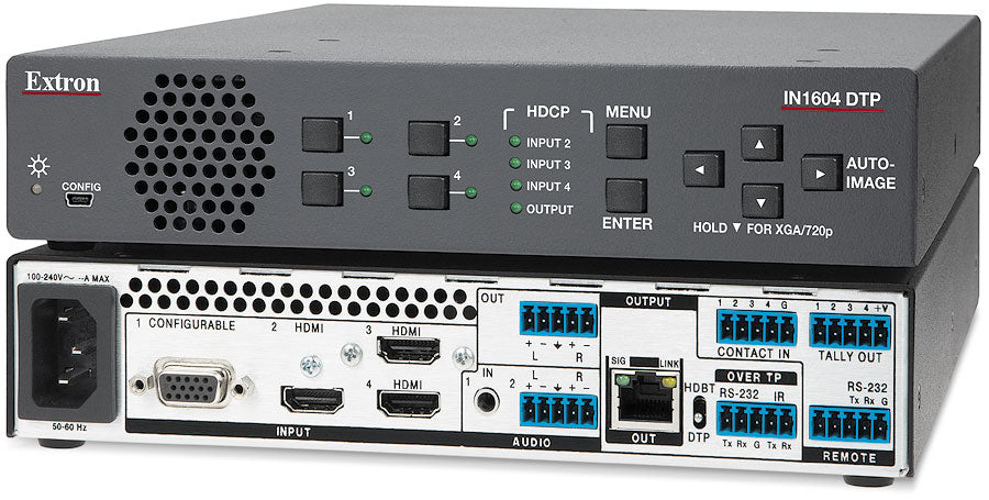 Extron IN1604 HD	Four Input Scaler with HDMI Output