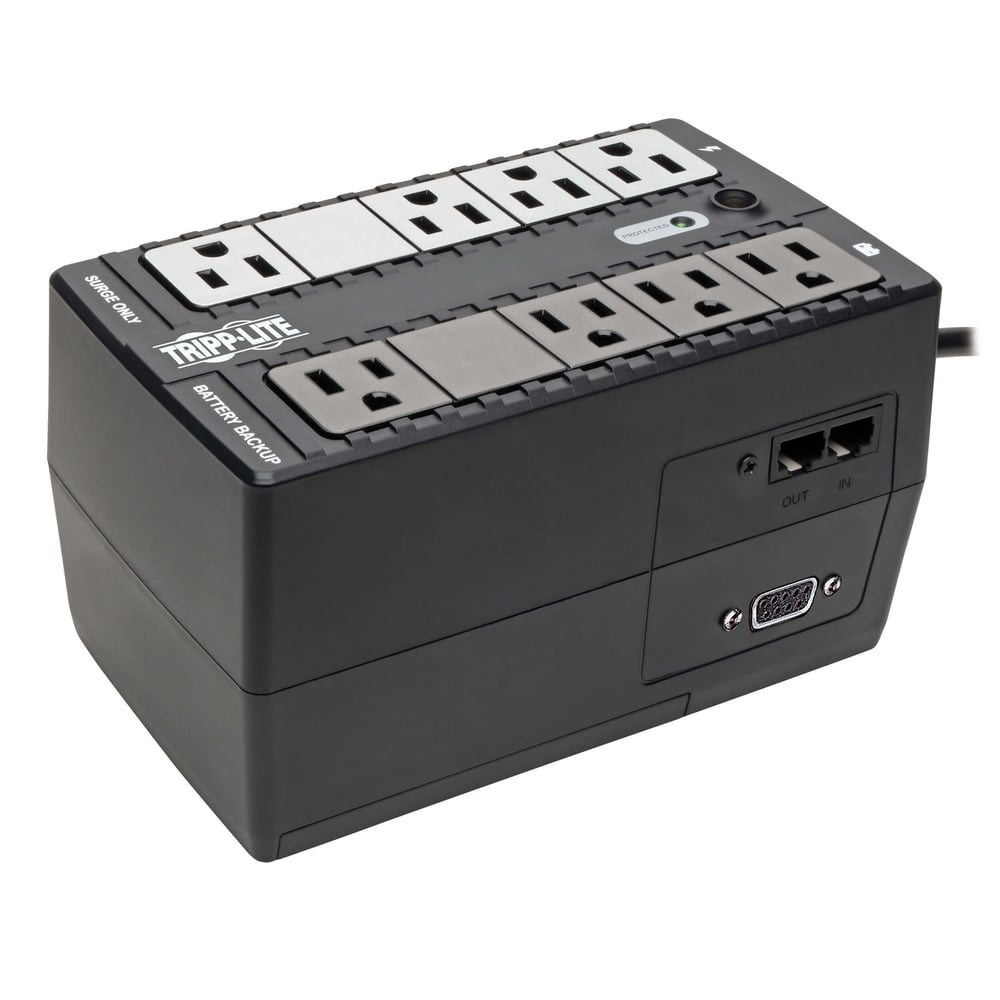 Eaton Tripp Lite INTERNET550SER – Compact Desktop UPS Battery Backup Uninterruptible Power Supplies (UPS) Eaton
