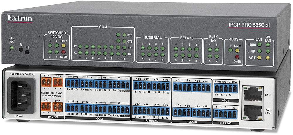 Extron IPCP Pro 555Q xi IPCP Pro xi Quad Core Control Processor