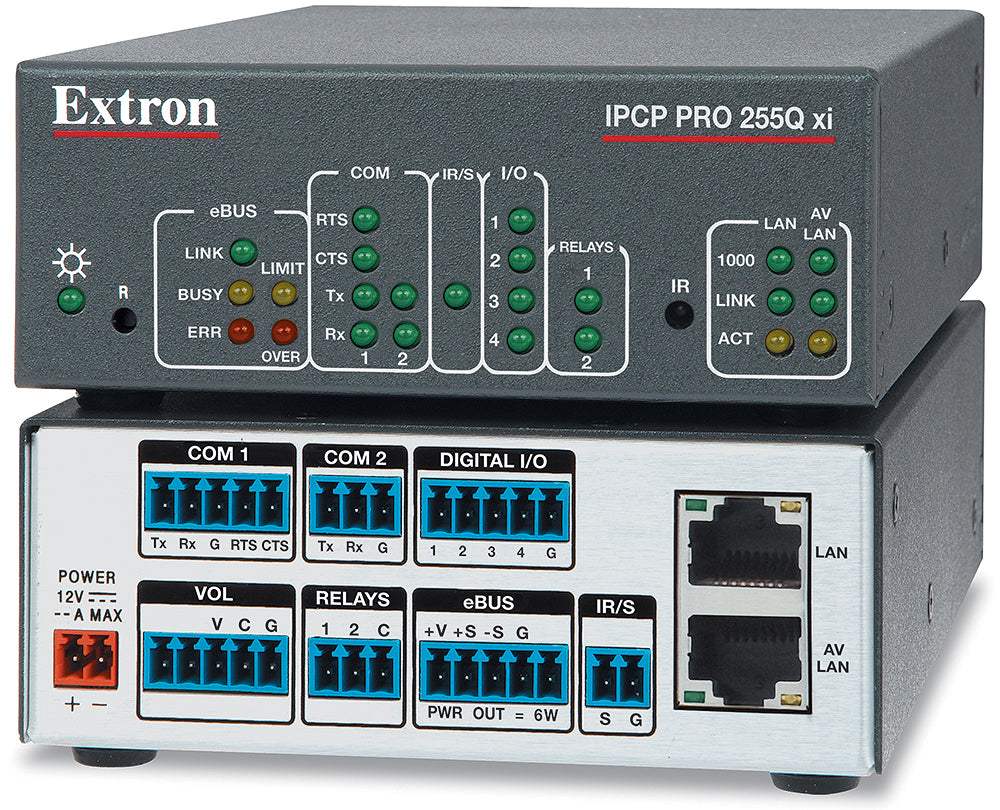 Extron IPCP Pro 255Q xi IPCP Pro xi Quad Core Control Processor