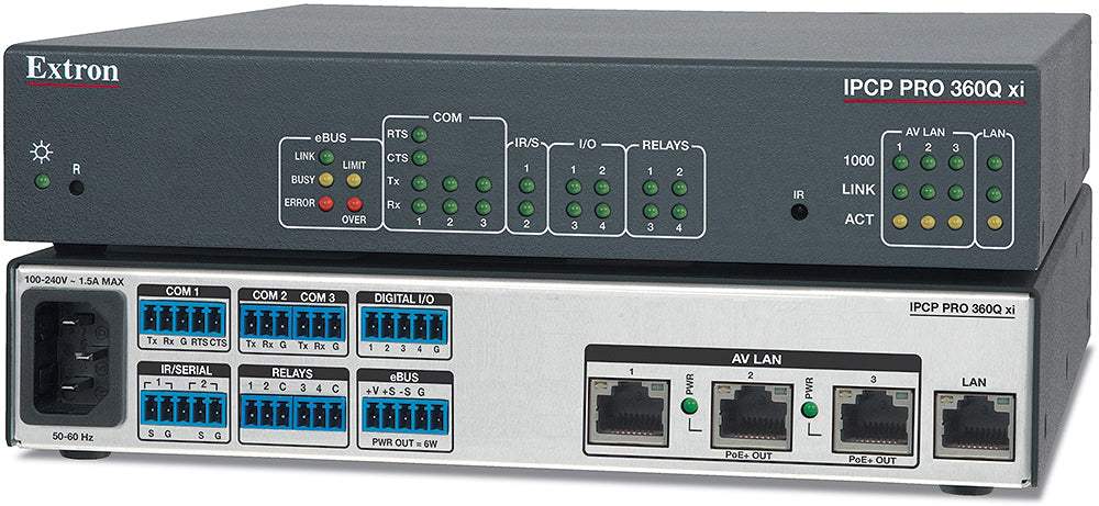 Extron IPCP Pro 360Q xi IPCP Pro xi Quad Core Control Processor