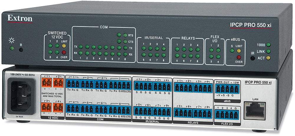 Extron IPCP Pro 550 xi IPCP Pro xi Control Processor