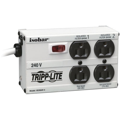 Eaton ISOBAR4/220 – 4-Outlet 230V Isobar Surge Protector Surge Protectors & Power Strips Eaton