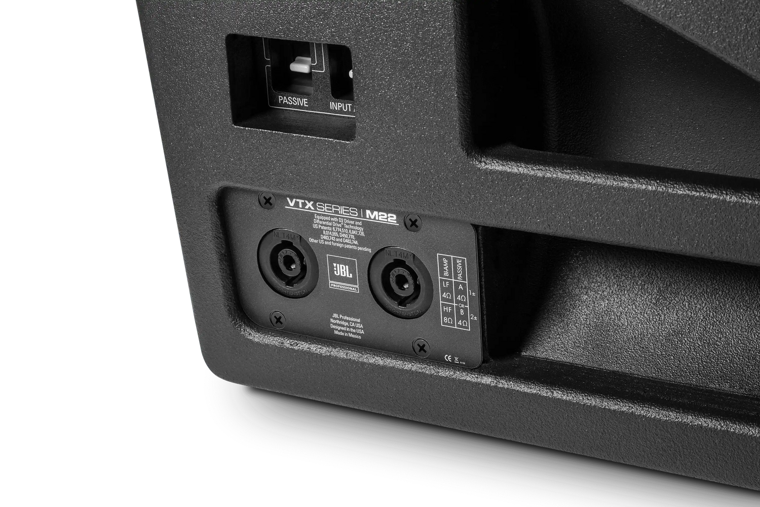 JBL VTX M-Series VTX M22 Dual 12-inch Professional Stage Monitor Speakers JBL Professional