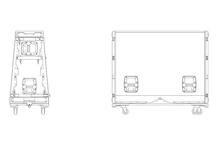 JBL VTX M-Series VTX-S28-ACC Accessory Cover and Castorboard - Creation Networks