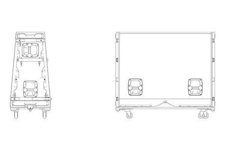 JBL VTX M-Series VTX-S28-ACC Accessory Cover and Castorboard - Creation Networks