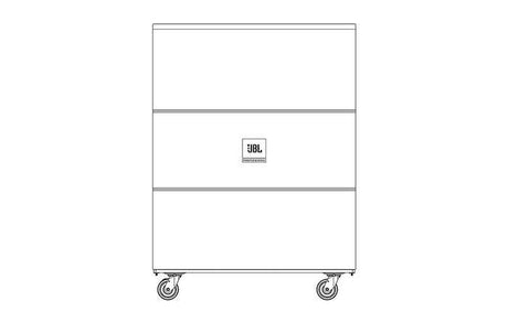 JBL VTX M-Series VTX-S28-VT-CVR Vertical Transport Cover - Creation Networks