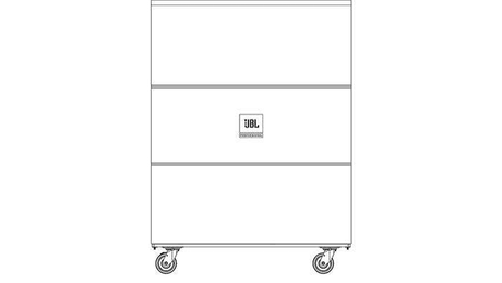 JBL VTX M-Series VTX-S28-VT-CVR Vertical Transport Cover - Creation Networks