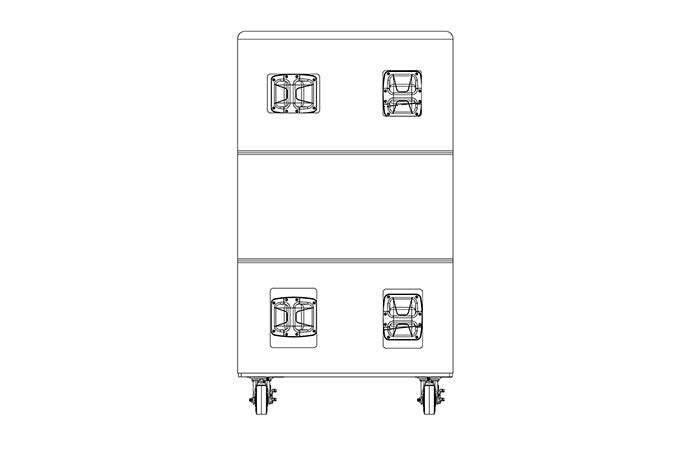 JBL VTX M-Series VTX-S28-VT-CVR Vertical Transport Cover - Creation Networks