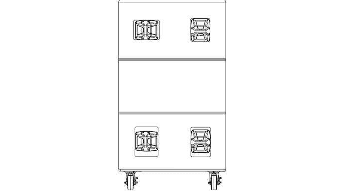 JBL VTX M-Series VTX-S28-VT-CVR Vertical Transport Cover - Creation Networks