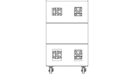 JBL VTX M-Series VTX-S28-VT-CVR Vertical Transport Cover - Creation Networks