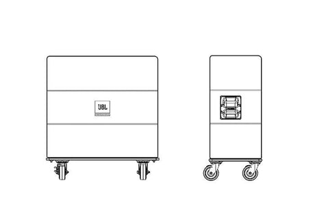 JBL VTX M-Series VTX-V20-VT-CVR Vertical Transporter Cover - Creation Networks