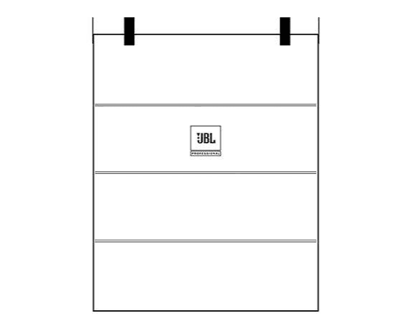 JBL VTX M-Series VTX V20 VT CVRW Vertical Transporter Cover Wrap - Creation Networks
