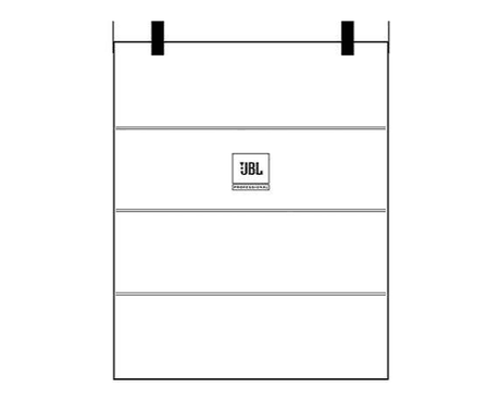 JBL VTX M-Series VTX V20 VT CVRW Vertical Transporter Cover Wrap - Creation Networks