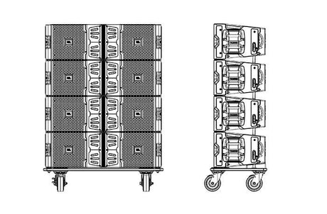 JBL VTX M-Series VTX-V20-VT Vertical Transporter - Creation Networks
