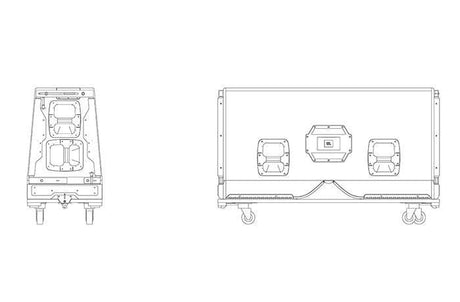 JBL VTX M-Series VTX-V25-ACC Accessory Cover and Casterboard - Creation Networks