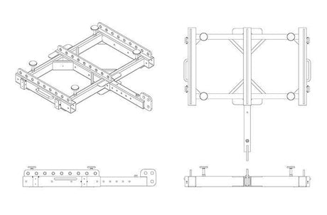 JBL VTX M-Series VTX-V25-AF Array Frame - Creation Networks